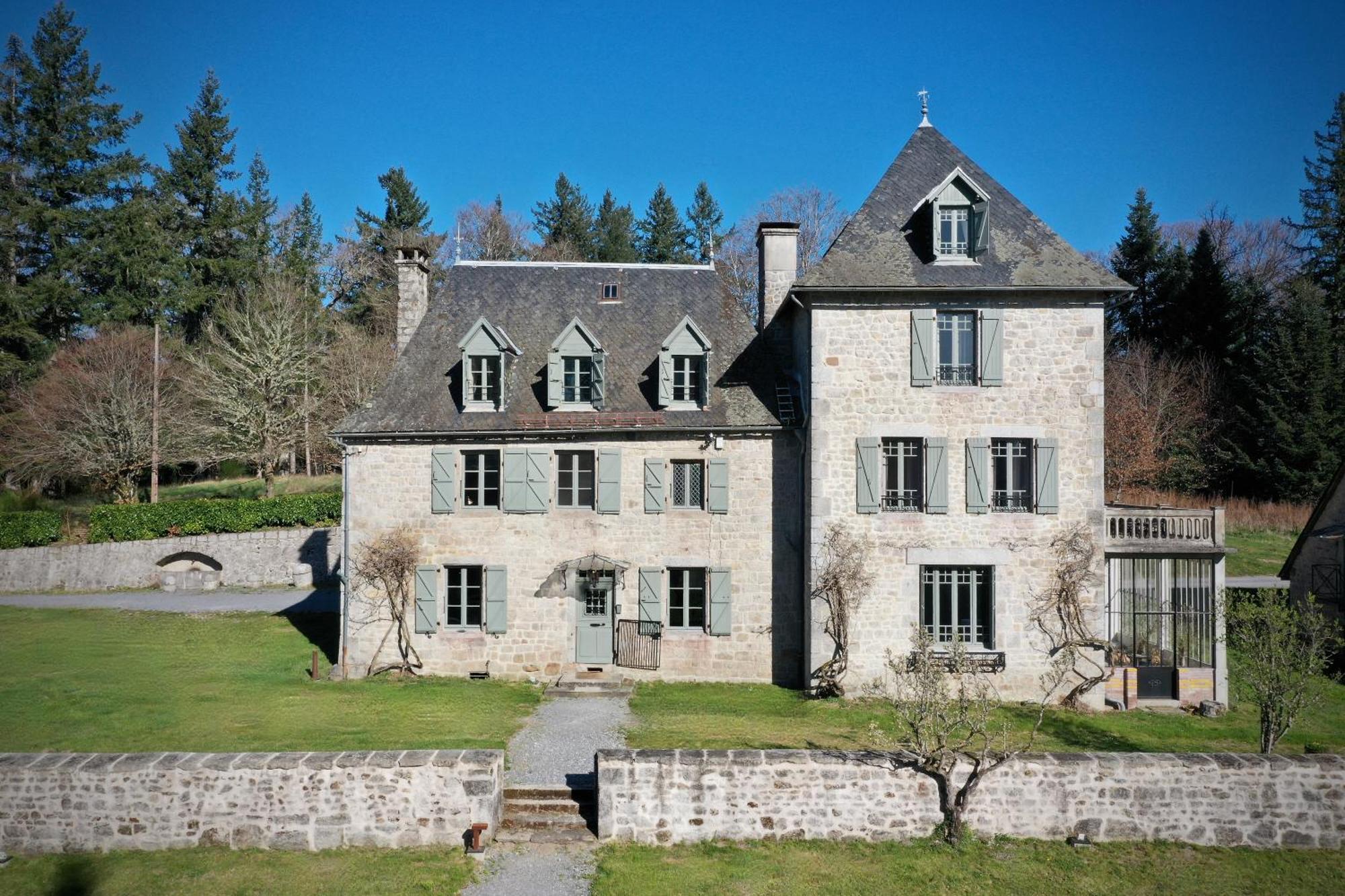 Le Manoir Du Rigouneix Au Coeur De La Nature, Calme-Sauna-Diner Maison Saint-Angel  Eksteriør bilde
